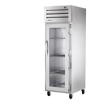 True Mfg. - General Foodservice STR1R-1G-HC 27.5'' 31 cu. ft. Top Mounted 1 Section Glass Door Reach-In Refrigerator
