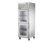 True Mfg. - General Foodservice STR1R-2HG-HC 27.5'' 31 cu. ft. Top Mounted 1 Section Glass Half Door Reach-In Refrigerator