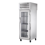 True Mfg. - General Foodservice STR1RPT-1G-1G-HC 27.5'' 31.0 cu. ft. 1 Section Glass/Solid Door Pass-Thru Refrigerator