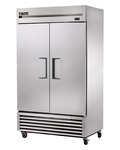 True Mfg. - General Foodservice T-43-HC 47'' 43 cu. ft. Bottom Mounted 2 Section Solid Door Reach-In Refrigerator