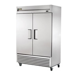 True Mfg. - General Foodservice T-49-HC 54.13'' 49 cu. ft. Bottom Mounted 2 Section Solid Door Reach-In Refrigerator