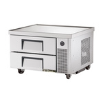 True Mfg. - General Foodservice TRCB-36 36.38" 2 Drawer Refrigerated Chef Base with Marine Edge Top - 115 Volts