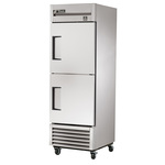 True Mfg. - General Foodservice TS-23-2-HC 27'' 23 cu. ft. Bottom Mounted 1 Section Solid Half Door Reach-In Refrigerator