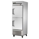 True Mfg. - General Foodservice TS-23F-2-HC 27'' 23.0 cu. ft. Bottom Mounted 1 Section Solid Half Door Reach-In Freezer