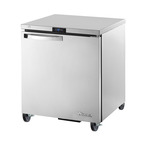 True Mfg. - General Foodservice TUC-27F-HC~SPEC3 27.63'' 1 Section Undercounter Freezer with 1 Right Hinged Solid Door and Front Breathing Compressor