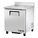 True Mfg. - General Foodservice TWT-27F-HC 27.63'' 1 Door ADA Height Worktop Freezer with Front Breathing Compressor - 6.5 cu. ft.