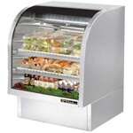 True Mfg. - General Foodservice True Mfg. – Specialty Retail Display TCGG-36-S-HC-LD Curved Glass Deli Case