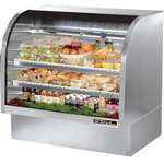 True Mfg. - General Foodservice True Mfg. – Specialty Retail Display TCGG-48-S-HC-LD Curved Glass Deli Case