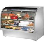 True Mfg. - General Foodservice True Mfg. – Specialty Retail Display TCGG-60-S-HC-LD Curved Glass Deli Case