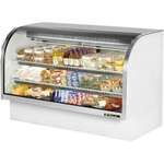 True Mfg. - General Foodservice True Mfg. – Specialty Retail Display TCGG-72-HC-LD Curved Glass Deli Case