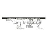 True Mfg. – Specialty Retail Display TDM-R-77-GE/GE-B-W Display Merchandiser