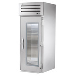 True Mfg. - General Foodservice True STR1RRI-1G 35" Top Mounted 1 Section Roll-in Refrigerator with 1 Right Glass Door - 37.0 cu. ft.