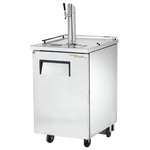 True Mfg. - General Foodservice True TDD-1-S-HC 1 Tap 1/2 Barrel Draft Beer Cooler - Stainless Steel, 1 Keg Capacity, 115 Volts