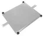 Turbo Air CAS16WBA00 Caster Base Assembly  (2) 1.6" casters & base 39" X 20"