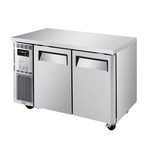 Turbo Air JUR-48S-N6 47.25'' 2 Section Undercounter Refrigerator with 2 Left/Right Hinged Solid Doors and Front Breathing Compressor