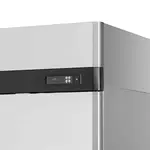 Turbo Air M3F47-4-N 51.75'' 42.1 cu. ft. Top Mounted 2 Section Solid Half Door Reach-In Freezer
