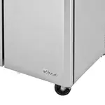 Turbo Air MST-36-N6 36.25'' 2 Door Counter Height Refrigerated Sandwich / Salad Prep Table with Standard Top