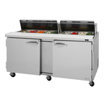 Turbo Air PST-72-N PRO Series Sandwich/Salad Prep Table  two-section