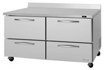 Turbo Air PWR-60-D4-N Refrigerated Counter, Work Top