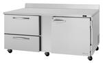 Turbo Air PWR-72-D2R(L)-N Refrigerated Counter, Work Top