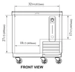 Turbo Air TBC-36SD-N6 Super Deluxe Bottle Cooler