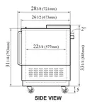 Turbo Air TBC-80SB-N Bottle Cooler