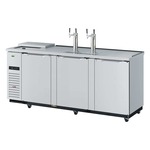 Turbo Air TCB-4SDD-N Super Deluxe Club Top Beer Dispenser  90-3/8"W x 30"D x 42"H