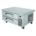 Turbo Air TCBE-48SDR-E-N 53.63" 2 Drawer Refrigerated Chef Base with Insulated Top - 115 Volts