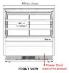 Turbo Air TCGB-48UF-W(B)-N Display Case