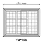 Turbo Air TFS-11F-N Top Open Island Freezer