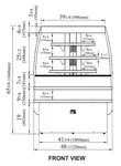 Turbo Air TIOM-36RSB-N Island Display Self-Serve Refrigerated