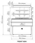 Turbo Air TIOM-36RSRB-N Island Display Self-Serve Refrigerated