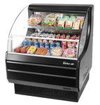 Turbo Air TOM-30LW(B)-N Horizontal Open Display Merchandiser