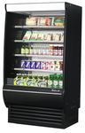 Turbo Air TOM-36DXB-SP(-A)-N Merchandiser, Open Refrigerated Display