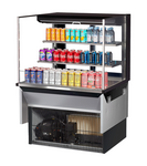 Turbo Air TOM-36L-UFD-W(B)-3SI-N Drop-In Horizontal Open Display Case