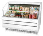 Turbo Air TOM-40SW(B)-N Horizontal Open Display Merchandiser