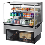 Turbo Air TOM-48L-UF-S-3SI-N Drop-In Horizontal Open Display Case