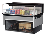 Turbo Air TOM-48L-UF-W(B)-1SI-N Drop-In Horizontal Open Display Case