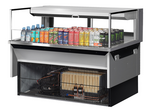 Turbo Air TOM-48L-UFD-S-1SI-N Drop-In Horizontal Open Display Case