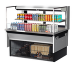 Turbo Air TOM-48L-UFD-S-2SI-N Drop-In Horizontal Open Display Case