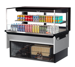 Turbo Air TOM-48L-UFD-W(B)-2SI-N Drop-In Horizontal Open Display Case