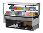 Turbo Air TOM-60L-UFD-S-2SI-N Drop-In Horizontal Open Display Case