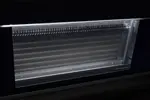 Turbo Air TOM-72EB-N 72'' Black Vertical Air Curtain Open Display Merchandiser with 8 Shelves
