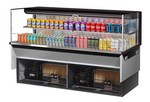 Turbo Air TOM-72L-UF-W(B)-2SI-N Drop-In Horizontal Open Display Case