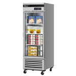 Turbo Air TSF-23GSD-N 27'' 19.13 cu. ft. Bottom Mounted 1 Section Glass Door Reach-In Freezer