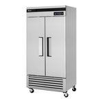 Turbo Air TSF-35SDN-N 39.5'' 29.0 cu. ft. Bottom Mounted 2 Section Solid Door Reach-In Freezer