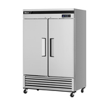 Turbo Air TSR-49SD-N6 54.38'' 42.69 cu. ft. Bottom Mounted 2 Section Solid Door Reach-In Refrigerator