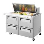 Turbo Air TST-48SD-18-D4-N Refrigerated Counter, Mega Top Sandwich / Salad Unit