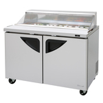 Turbo Air TST-48SD-N-CL Super Deluxe Sandwich/Salad Unit with Clear Lid