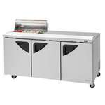 Turbo Air TST-72SD-08S-N-CL Refrigerated Counter, Sandwich / Salad Unit